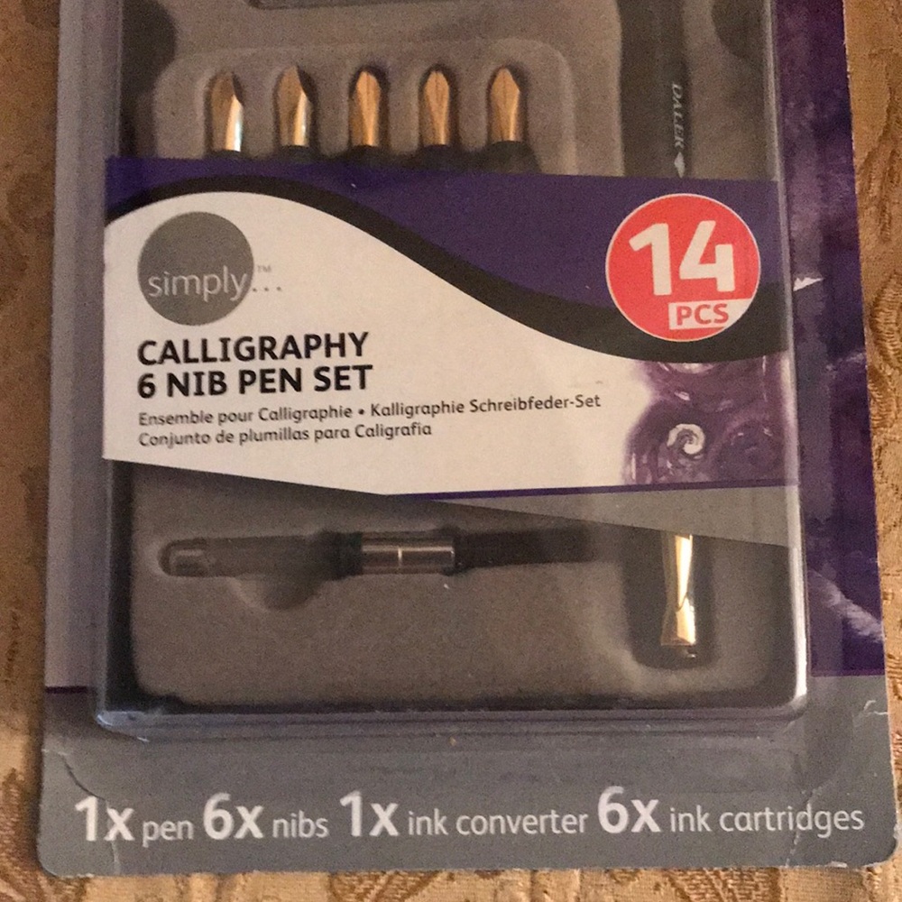 Calligraphy Set NWT - Picture 3 of 8